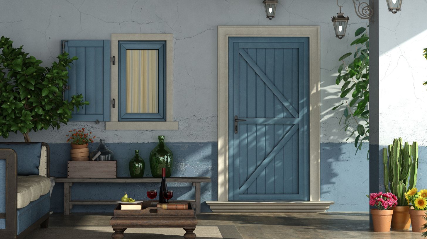 rustic barn front door design
