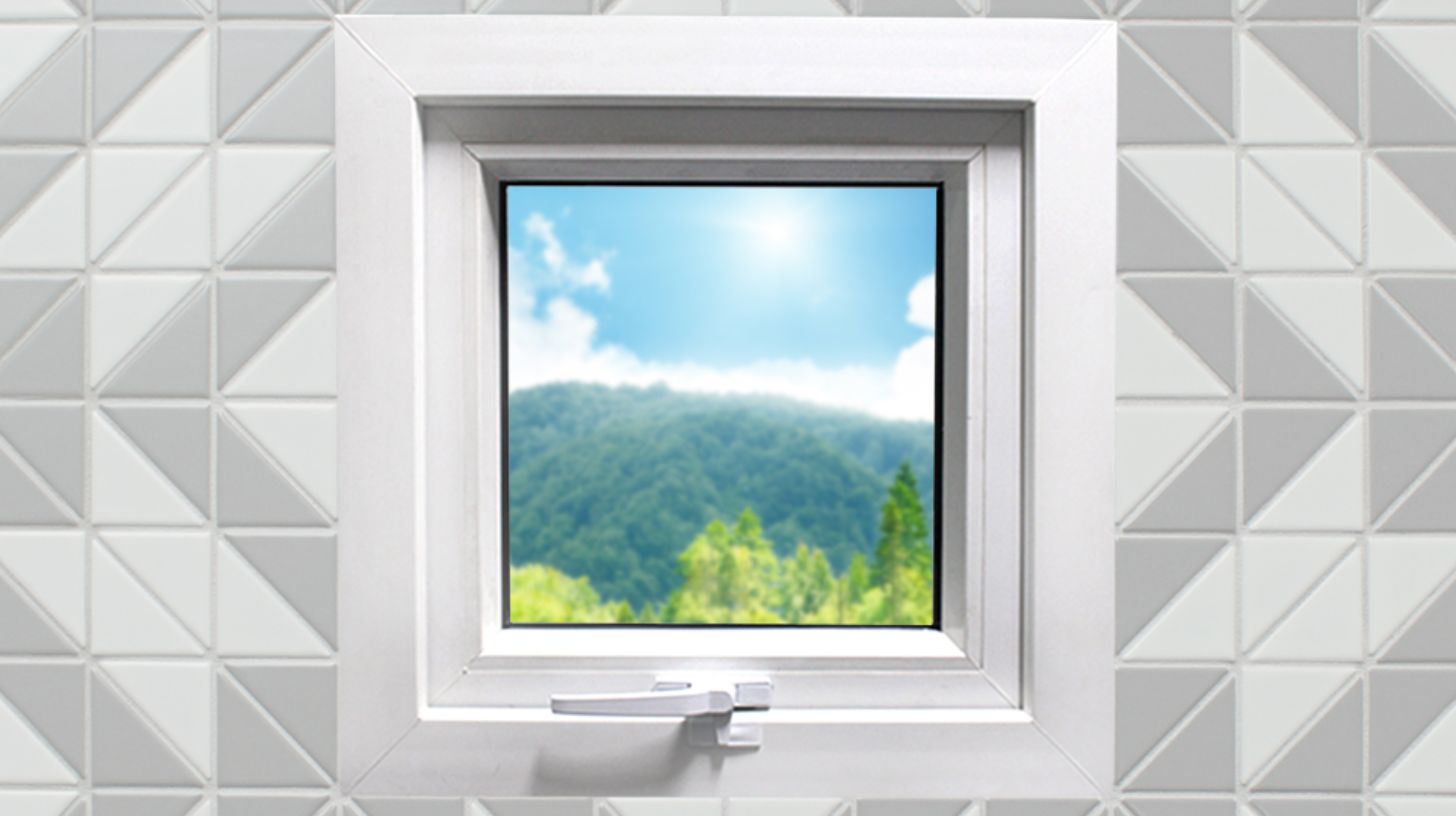 awning toilet window design
