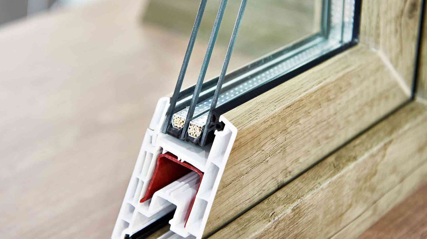 a triple glazed window