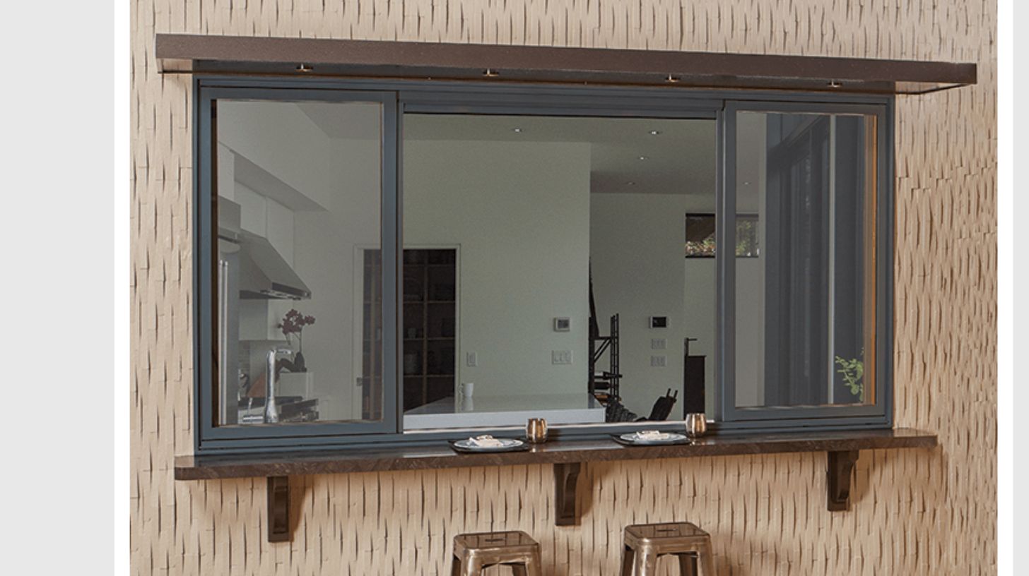 Kitchen Pass Through Sliding Windows