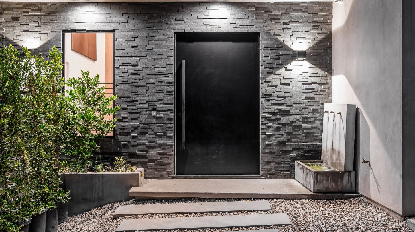 minimalistic front door design